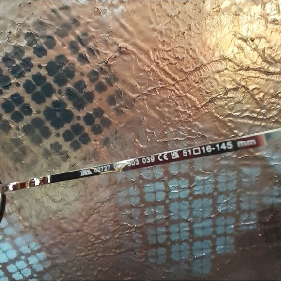 Zara Nwot Black and Gold Bejeweled Sunglasses - Picture 6 of 14